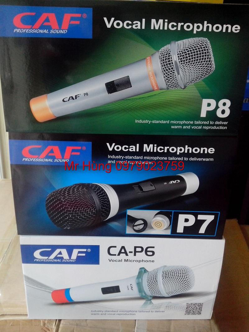 Micro karaoke có dây CAF P8 