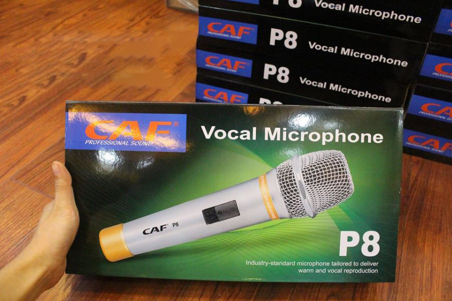 Micro karaoke có dây CAF P8 