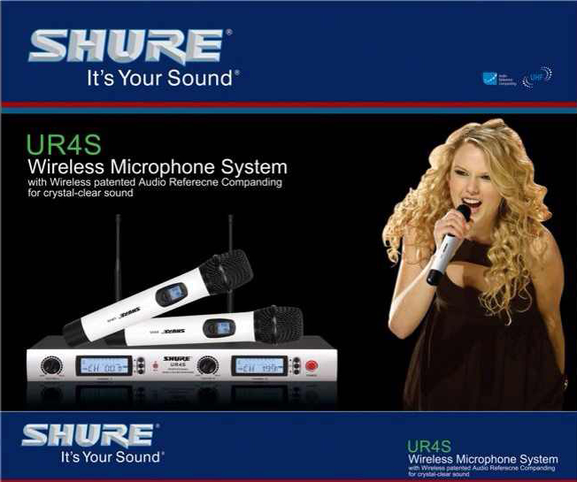 Micro không dây Shure UR4S