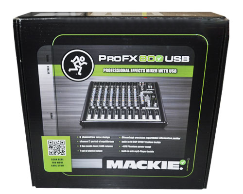 Mixer Mackie ProFX80-USB