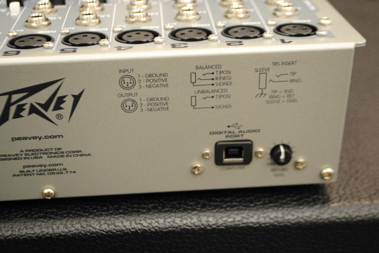Mixer Peavey PV10-USB